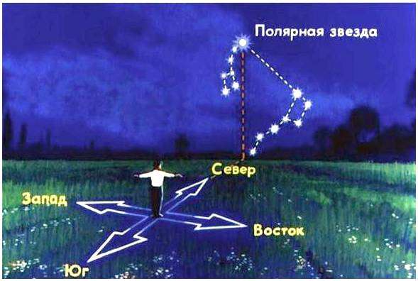 Как обозначаются север юг запад восток. Что обозначают буквы на компасе?