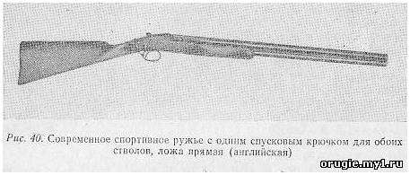 Основные части охотничьего оружия. Основные части охотничьего дробового ружья