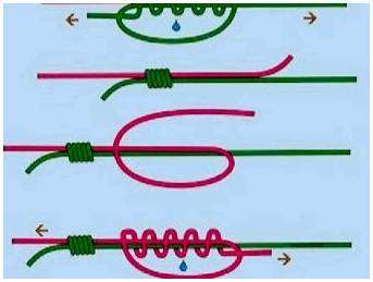 Скользящий узел как вязать. Скользящий узел: как заязать, пошаговая схема