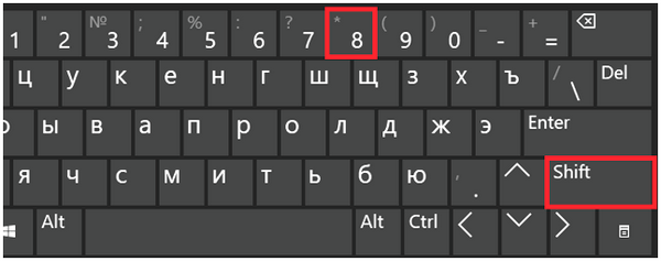 Где находится звездочка. где находится звёздочка на клавиатуре?