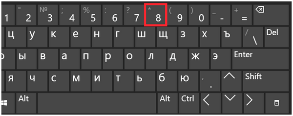 Где находится звездочка. где находится звёздочка на клавиатуре?