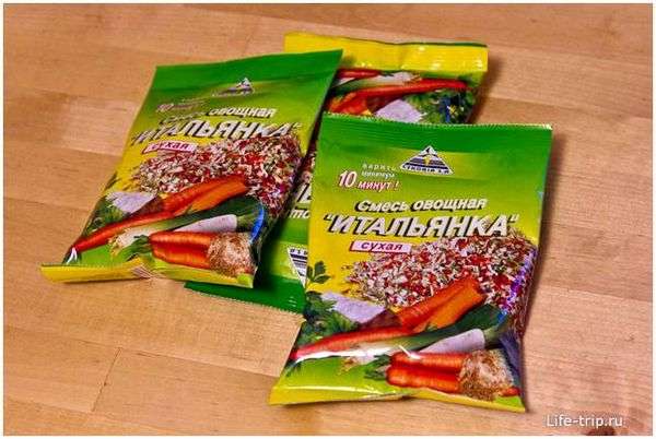 Что из еды брать в поход на 1 день. Полный список продуктов для похода, с примером туристической раскладки