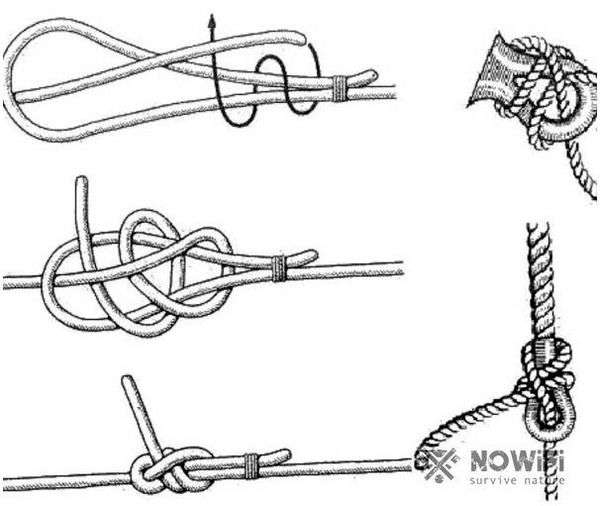 Для чего применяется брамшкотовый узел. Брамшкотовый узел: как завязать, простая и понятная схема