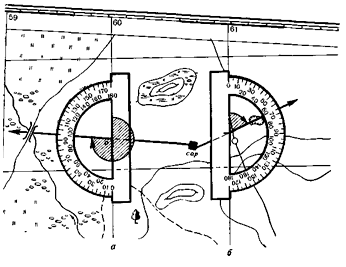 Измерение магнитного азимута. как найти магнитный азимут