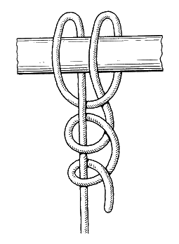 Якорный узел. Рыбацкий штык