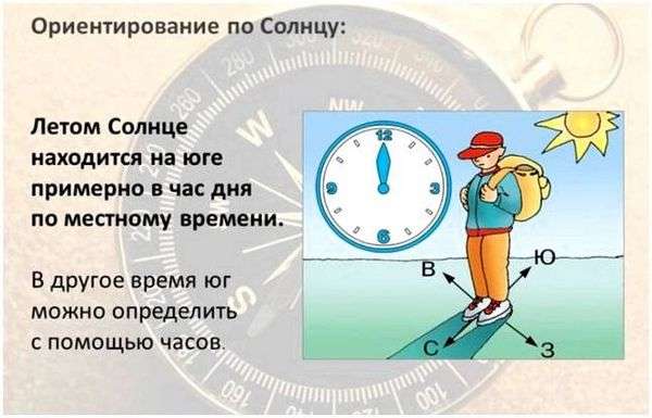 Как найти юго восток. Как без компаса определить, где север, юг, запад и восток: практические советы