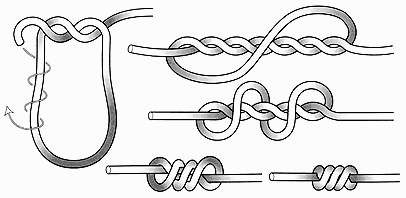 Как завязать узел на рыболовном крючке. Рыболовные узлы для крючков