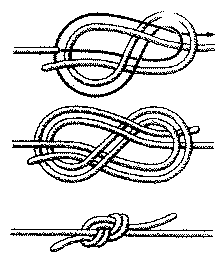Как завязывать петлю на шею. 12 надёжных узлов для выживания.