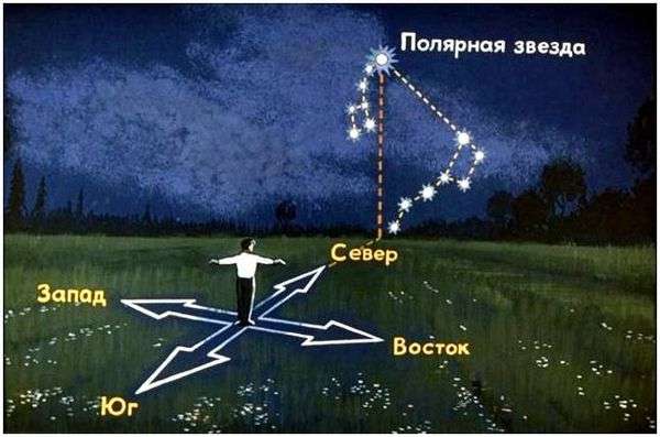 По каким признакам можно определить стороны горизонта. Определение сторон горизонта по местным признакам