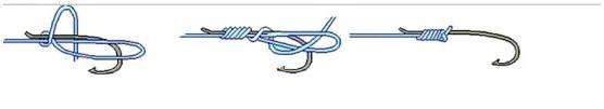 Как одеть крючки на леску. Как правильно привязать крючок к леске