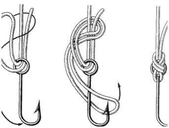 Как правильно завязывать рыболовный крючок фото. Как привязать крючок, чтобы рыба лучше подсекалась. Легкий, но очень прочный узел для любых крючков