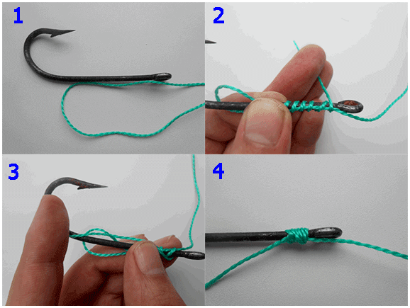 Как привязывать крючок к леске. Как привязать крючок к леске