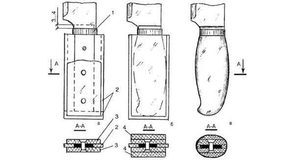 Как сделать ручку для ножа видео. Делаем ручку для ножа, популярные техники и описание работы