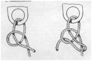Как сделать самозатягивающуюся петлю на веревке. как сделать самозатягивающуюся петлю