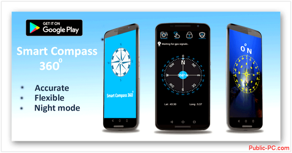 Компас на экране телефона. Компас в смартфоне — приложения и инструкции по использованию