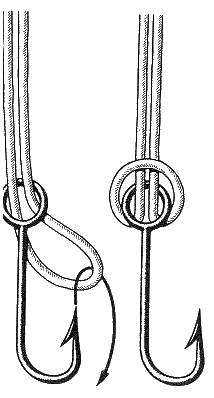 Крючковый узел. Самые крепкие рыболовные узлы для крючков и поводков