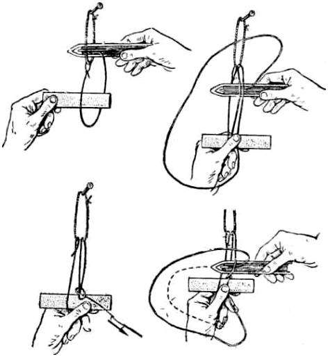 Как вяжут узлы на сети. Как вязать сеть: из лески, веревки и нити
