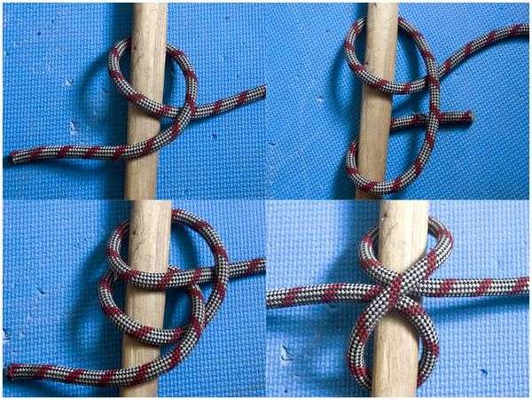 Петля на веревке без узла. slip knots ? part 2.