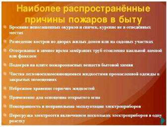 Причины возгорания в квартире. Причины пожара, о которых вы можете не знать